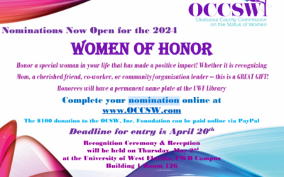 2024 Women of Honor Nominations Now Open