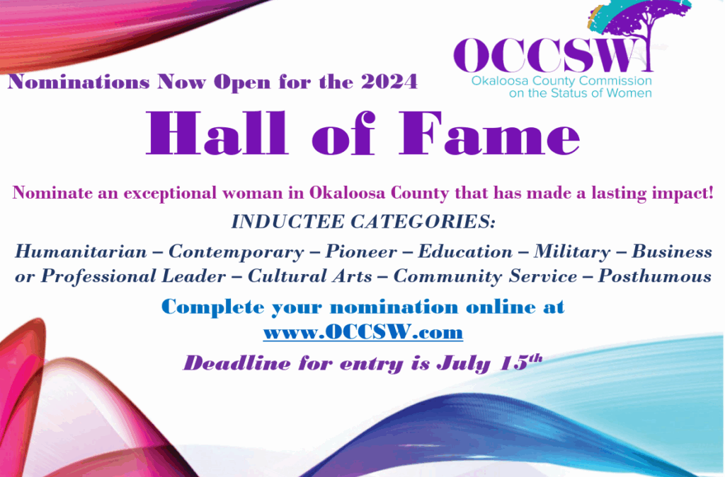 2024 Hall of Fame Nominations Now Open